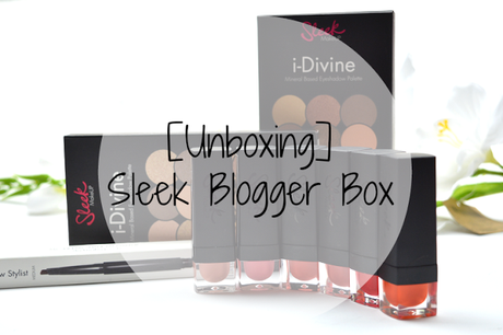 [Unboxing + Erste Eindrücke] Sleek Blogger Box März 2016