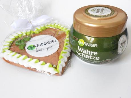 Garnier Wahre Schätze Der wohltuende Vitalisierer Mythische Olive Pflege-Maske