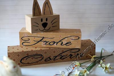 Meine gebastelte Osterdeko mit Folia