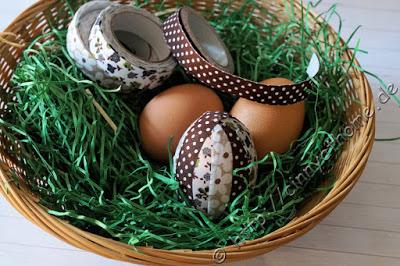 Meine gebastelte Osterdeko mit Folia
