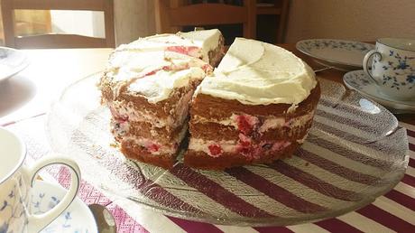 Rezept: Schoko-Beeren-Torte