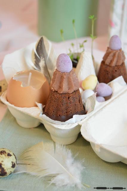 Dunkle Eierlikör - Mohn Gugls / Mini Poppy Seed Bundt Cakes