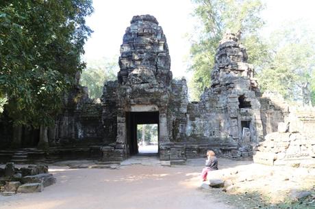Tempel Preah Khan in der Tempelanlage Angkor