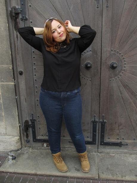 Outfit of the Day: Gothic Casual Versuch am Ballhofplatz in Hannover + Germany's Next Topmodel vom 17.03.2016 ... fashion down under Outfit of the Day: Gothic Casual Versuch am Ballhofplatz in Hannover + Germany's Next Topmodel vom 17.03.2016 ... fashion down under