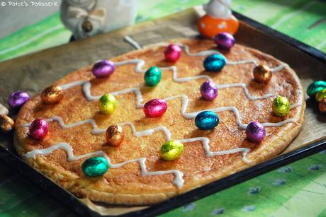 Schweizer Osterkuchen mit Aprikose & Grieß {Osterchüechli}