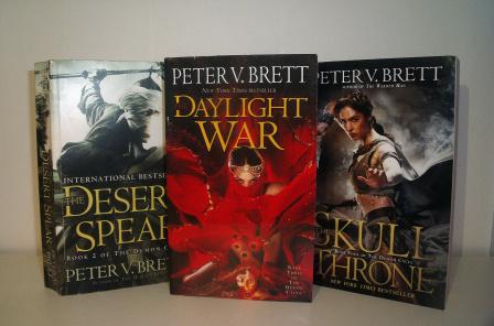 I can’t get over it, this is my job: Mein Abend mit Peter V. Brett