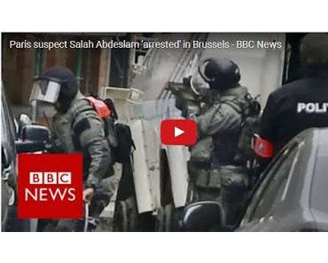 Tumulte in Brüssel als direkte Folge auf die Festnahme eines muslimischen 'Helden' (Terroristen)