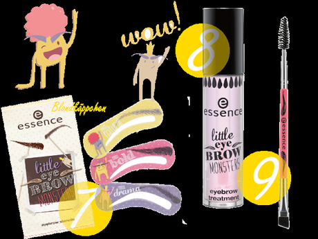 essence trend edition „little eyebrow monsters“
