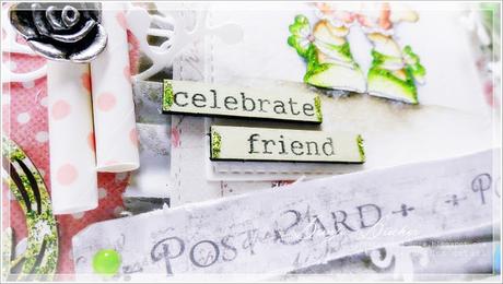 celebrate ♥ friend card | Scrapmatts