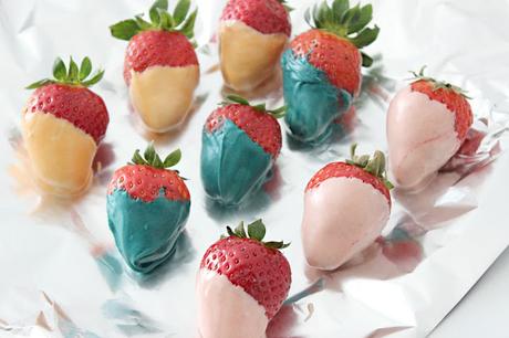 {Osterrezept} Easter Egg Chocolate covered Strawberries - 5 Min Rezept