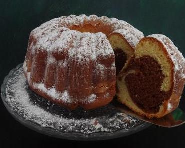 klassischer österreichischer marmorgugelhupf