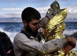 Bild: Una parella de refugiats sirians / Jordi Bernabeu Farrus / flickr / CC BY 2.0