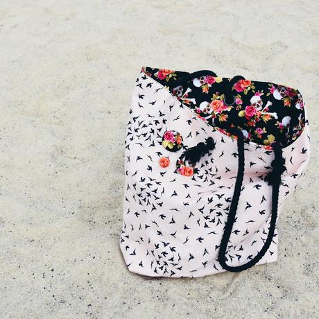 GrinseStern, Tasche, Shopper, nähliebe, Streichelstoff, Alexander Henry