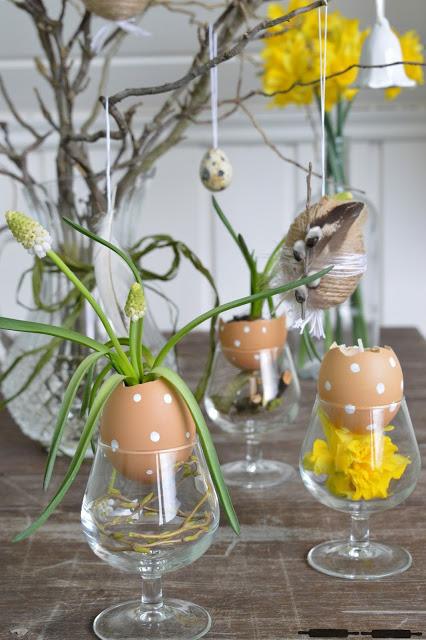 DIY: Ideen für den Ostertisch / DIY - Ideas for Easter #craftsbyverena
