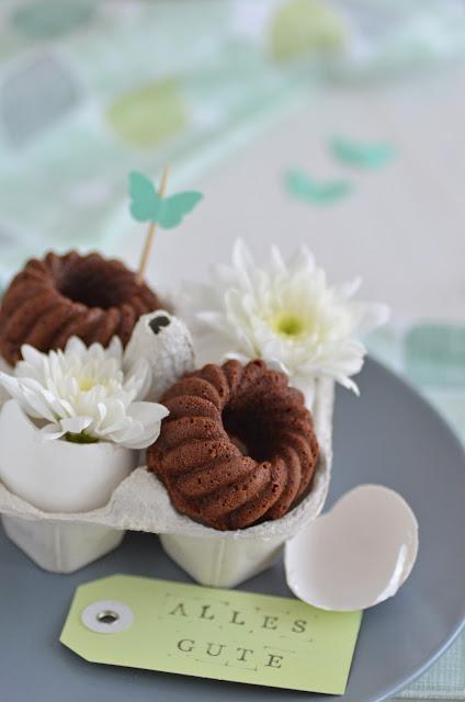 Schokoladen Minigugl und frohe Ostern