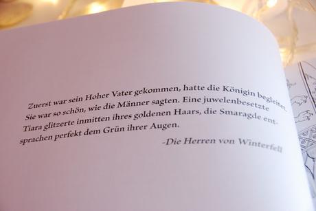 {Gelesen} Das Lied von Eis und Feuer Malbuch von George R.R. Martin