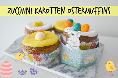 {Osterrezept} Zucchini-Karotten Muffins