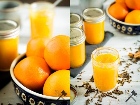 Orangenmarmelade mit Zimt und Nelken (5)