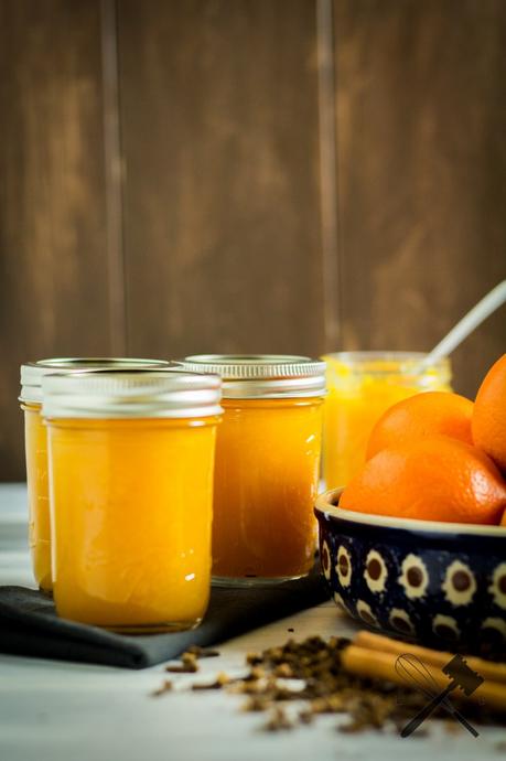 Orangenmarmelade mit Zimt und Nelken (3)