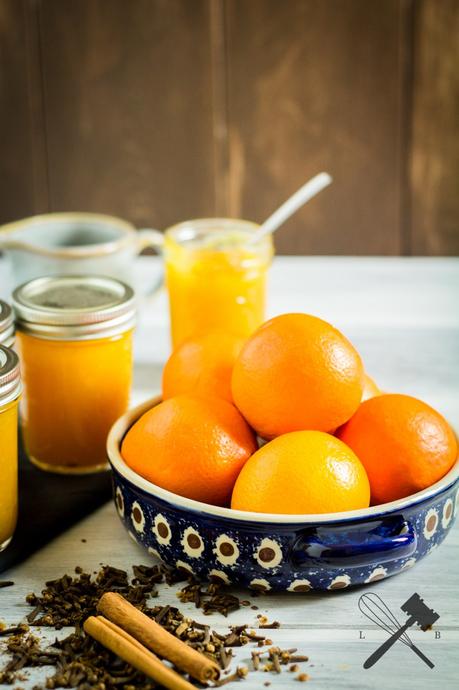 Orangenmarmelade mit Zimt und Nelken (2)