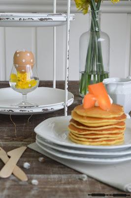 Osterbrunch: Carrot Cake Variationen / Smoothie and Pancakes Recipe with Carrots