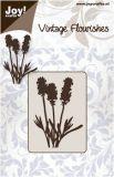 Noor! Design - Cutting & Embossing Schablone - Vintage Flourishes Blumen 3