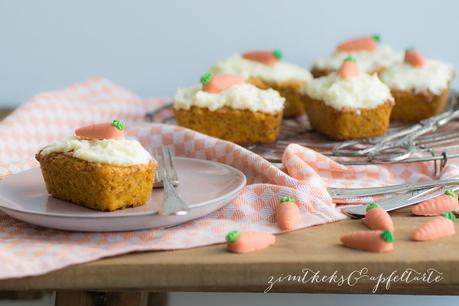 Superschnelle und superleckere Mini-Rübli-Küchlein