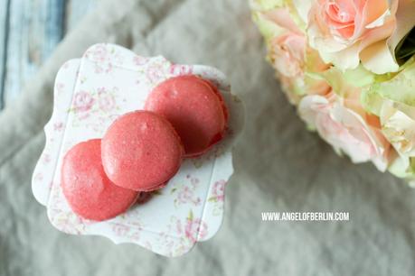 [bakes...] Raspberry Macarons {Macarons für Anfänger}