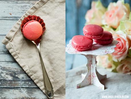 [bakes...] Raspberry Macarons {Macarons für Anfänger}