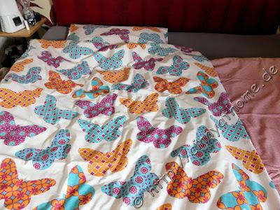 Schmetterlinge von Aminata im Bett