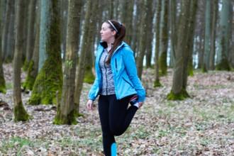 Fit für die Strand Saison mit Joggen