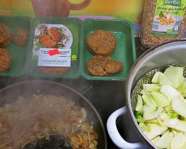 “Linsenburger” im TEST  mit geschliffenem Dinkel & Fenchel