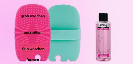 Pinselreinigung ganz einfach mit for your Beauty!