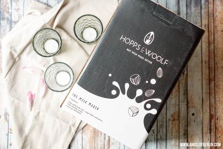 [cooks...] Almond Milk with Hopps & Woolf Nutmilkmaker {vegan, gluten free} {Werbung*}