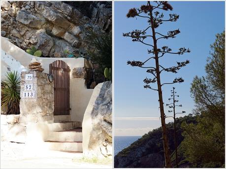 Blog + Fotografie by it's me fim.works - Collage La Isla Blanca Ibiza, Cala Llonga, Treppenaufgang