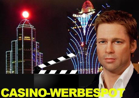 Brad Pitt dreht Werbespot für Casino in Macau