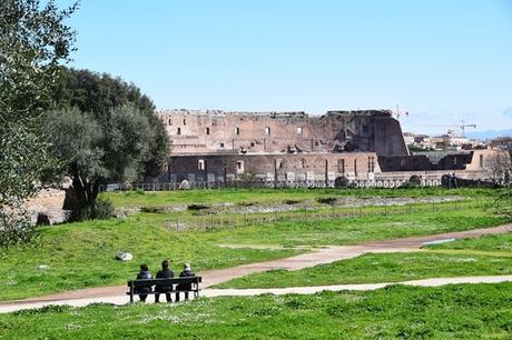 08_Garten-Palatin-Blick-auf-Kolosseum-Rom-Italien