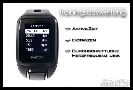 EISWUERFELIMSCHUH - TomTom Spark Cardio Multisport Laufen Fitnesstracker Herzfrequenz GPS Test Review (20)