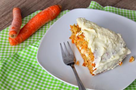 Karottenkuchen mit Cream Cheese Frosting