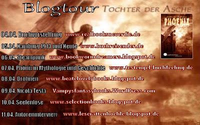 [Blogtour] Ankündigung Blogtour Phoenix Tochter Asche