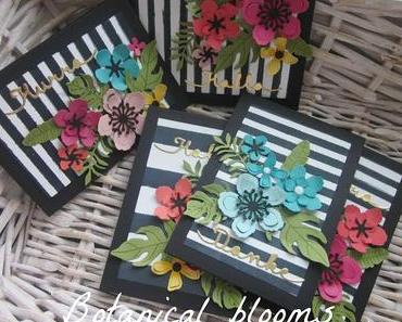 Farbenfrohe Karten mit den Framelits "Pflanzen-Potpourri"