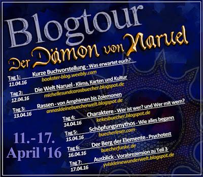 [Blogtourankündigung] Der Dämon von Naruel von Janine Prediger