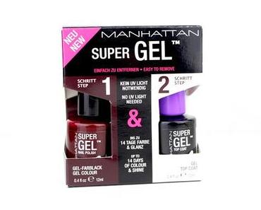[Review] Manhattan Super Gel Nail Polish 685 "seductive red" & Super Gel Top Coat