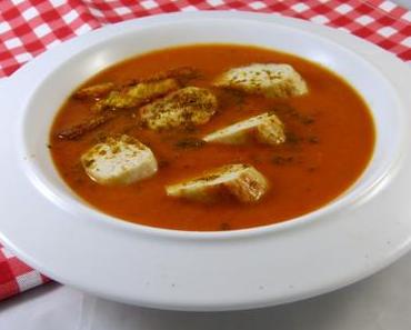 Tomatensuppe mit Curryduft
