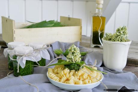 3 Rezepte um Bärlauch zu verarbeiten / Wild Garlic Pesto, Oil and Butter Recipe