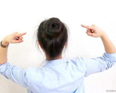 High Hairbun mit Donut und die Gründe, warum erst jetzt wieder ein Hair-Tutorial