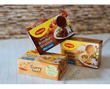 Die 3 neuen Saucen von Maggi plus Gewinnspiel Die 3 neuen Saucen von Maggi plus Gewinnspiel