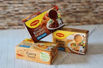 Maggi Die 3 neuen Saucen von Maggi plus Gewinnspiel