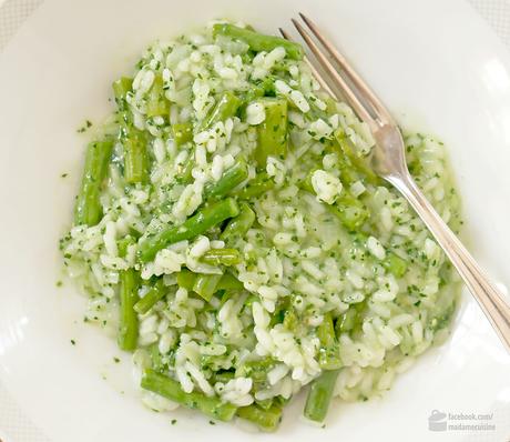 Risotto mit Spargel und Bärlauch | Madame Cuisine Rezept