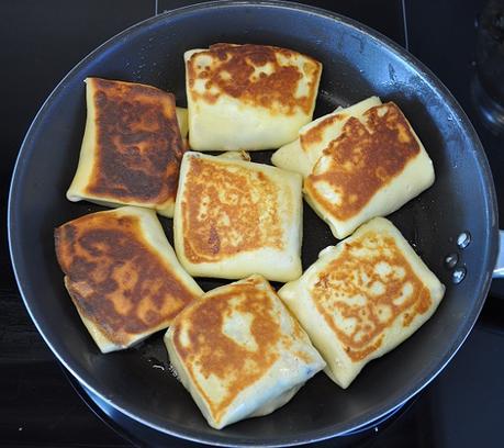 Blintzes mit Quarkfüllung